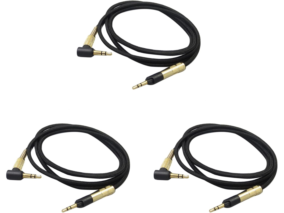 Cable De Audio De Repuesto 3x Para Auriculares Hd518 Hd558 Hd598 Hd595 Hd559 Hd569 Hd579 Hd599 (sin)