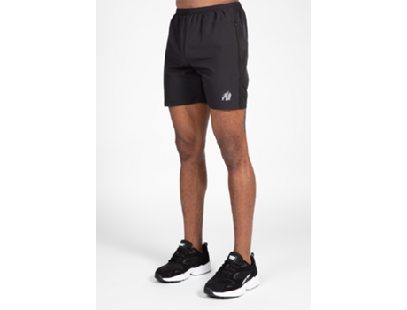 Pantalones Cortos Unisex GORILLA WEAR Nan Negro (2XL)