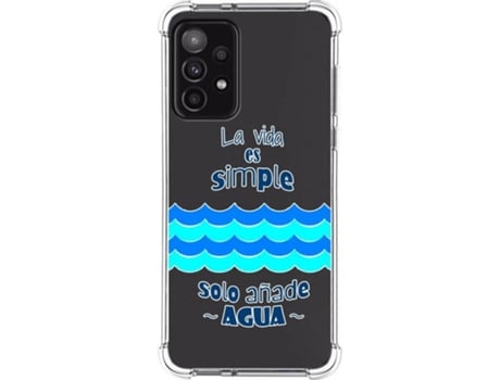 Carcasa Samsung Galaxy A52 / A52 5G / A52s 5G TUMUNDOSMARTPHONE Agua Multicolor