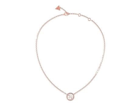 Collar GUESS Jubn02141Jwrgt-U Acero Mujer Rosa