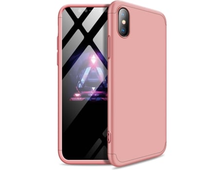 Funda iPhone X PHONESHIELD Slim Armor 360º Rosa