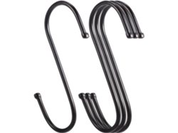 Juego de 4 ganchos de acero inoxidable para baño CHABERLU