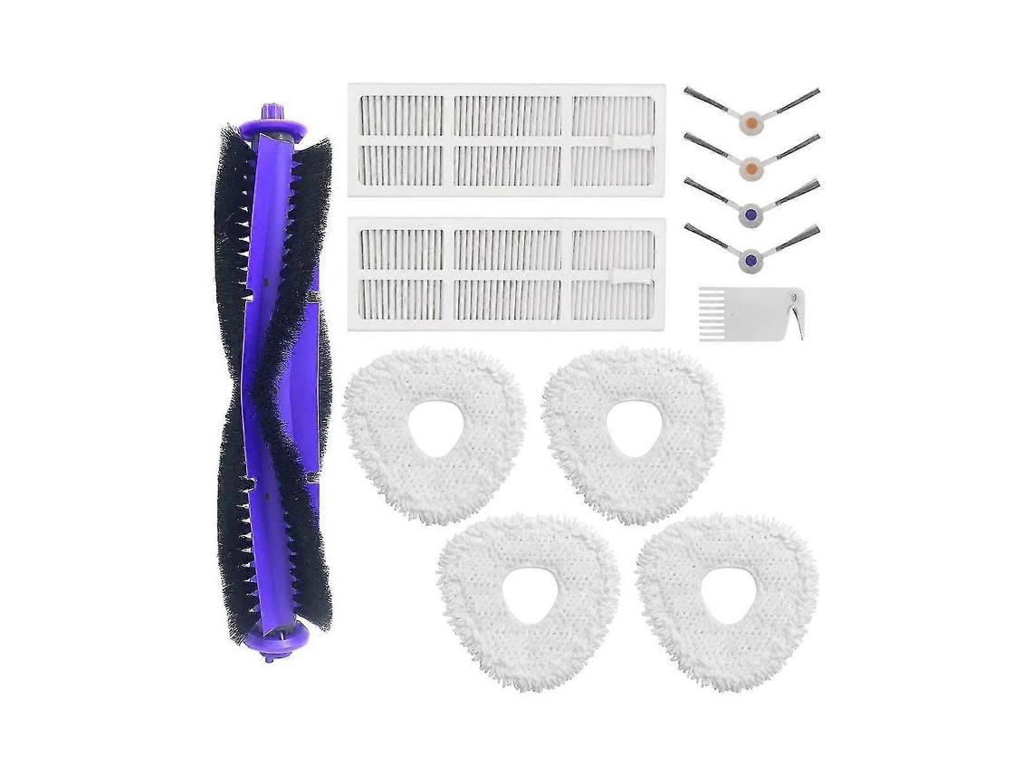 Pieza de repuesto: Cepillo principal, cepillo lateral, filtro HEPA. Compatible con el accesorio para aspiradora Freo J3.