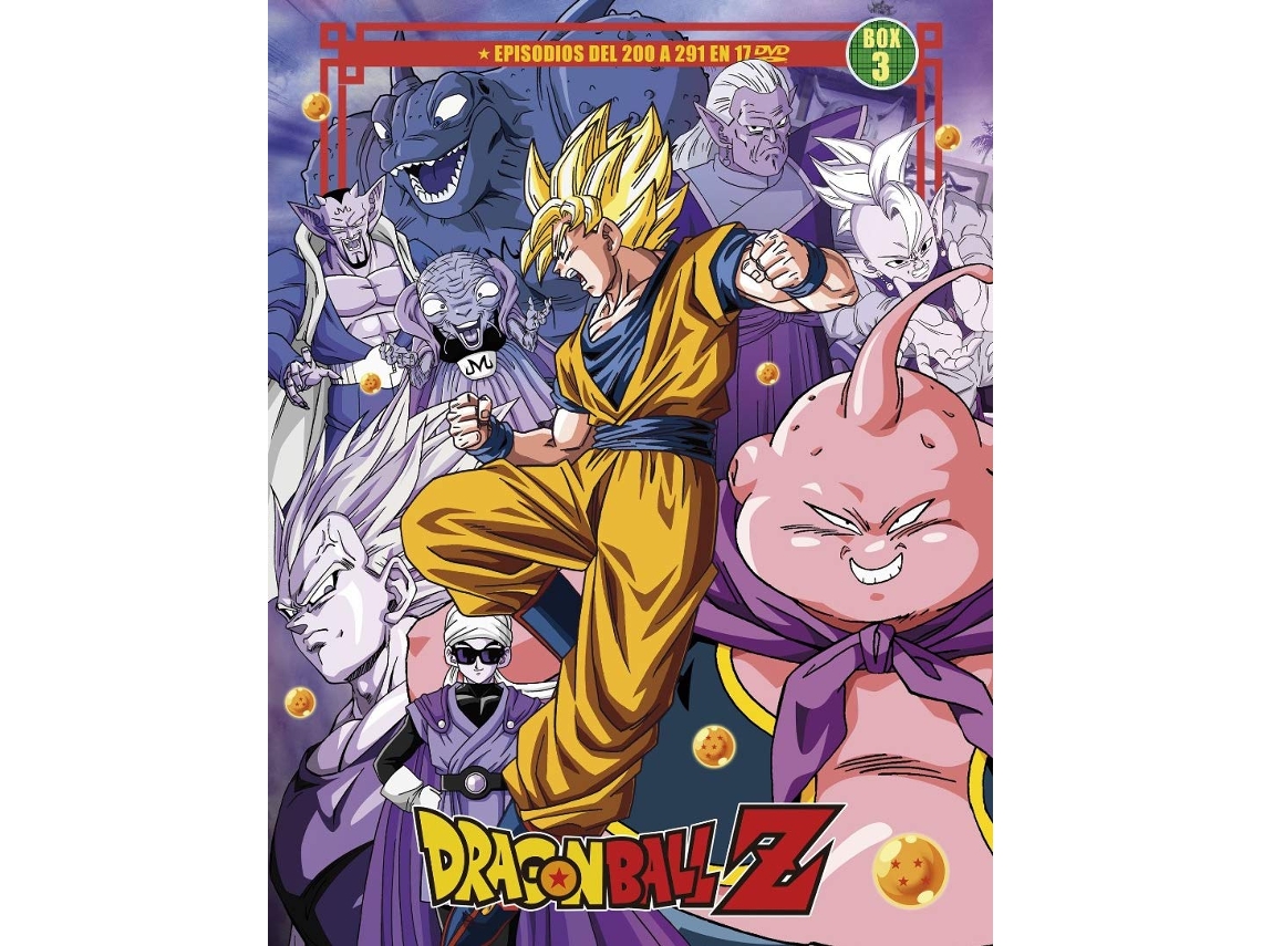 DVD Dragon Ball Z Sagas Completas Box 3 Ep. 200 A 291 En 18