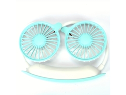 Ventilador Portátil Ideal Para Llevar Alrededor Del Cuello, Recargable Mediante Mini Usb Para Actividades Al Aire Libre, Fácil De Usar, De A
