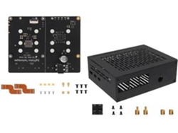 Tarjeta De Expansión Pcie A Nvme X1011 Con 4 Ranuras E Indicadores Led.