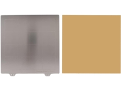 Placa De Metal Para Cama Calefactora De 235 X 1 Mm Con Lámina De Pei Y Cinta