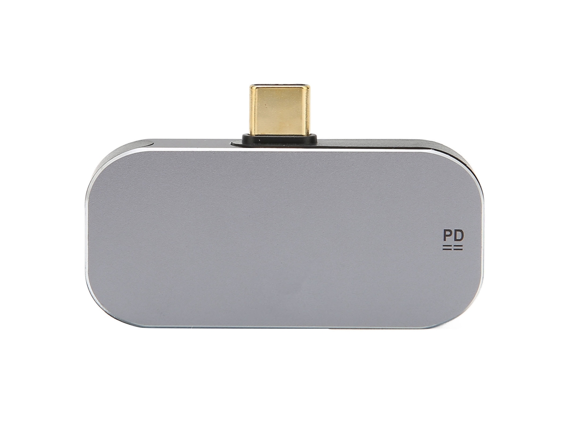 Estación de acoplamiento con convertidor USB-C a USB-A MiniDP 3 en 1