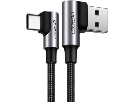 Cable UGREEN Us176 20857 (USB-C - 2 m - Gris)
