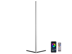 Lámpara de Pie LEDBOX led LUMO, 21W, RGBX, control APP + RF, RGB + Blanco frío, regulable