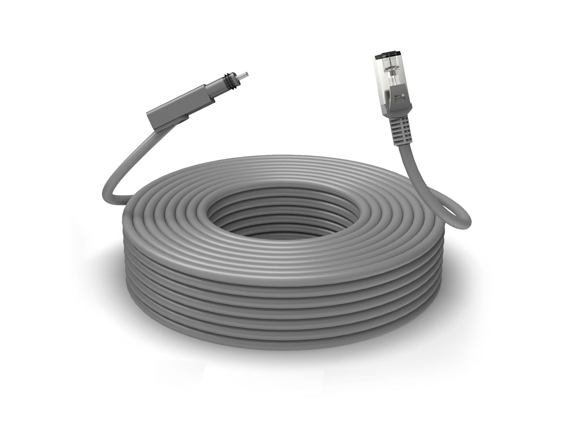 Cable de repuesto rectangular impermeable para satélite, extensión estándar, 23 m (75 pies), para Internet Gen 2 V2