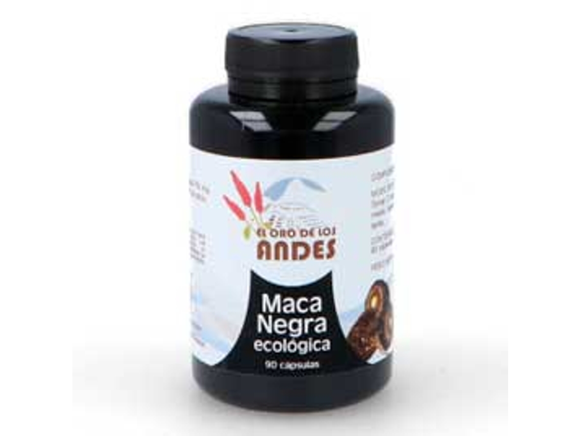 Complemento Alimentar MACA Maca Negra Eco. 90Cap. El Oro de Los Andes