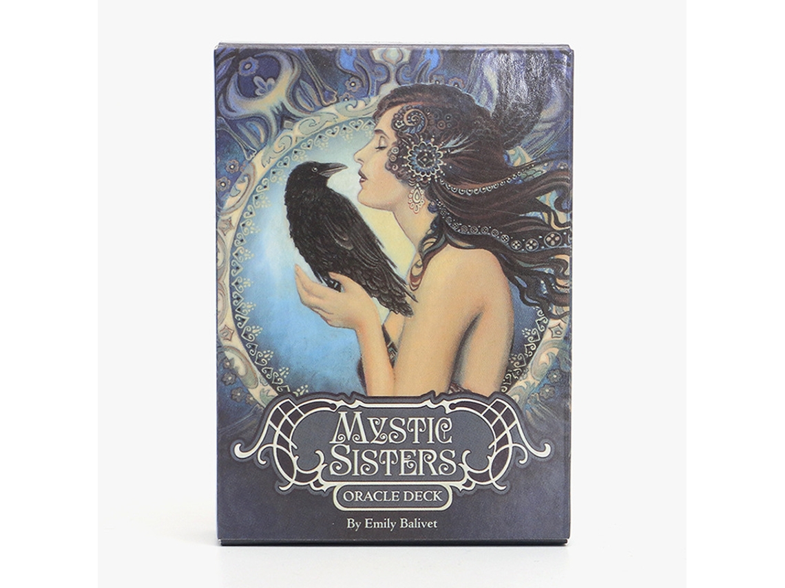 Cartas Del Oráculo De Las Hermanas Misteriosas, Juego De Mesa De Tarot, Estilo Novela