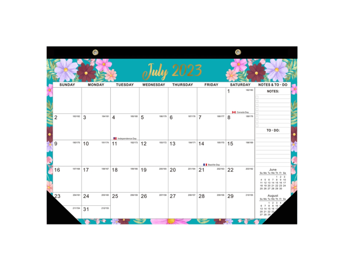 GIGIKILL Organize Seu Ano Com Nosso Calendário De Parede. A Encadernação Com Arame Duplo Garante Durabilidade E Facilidade Para Virar As Páginas. O Papel Gross
