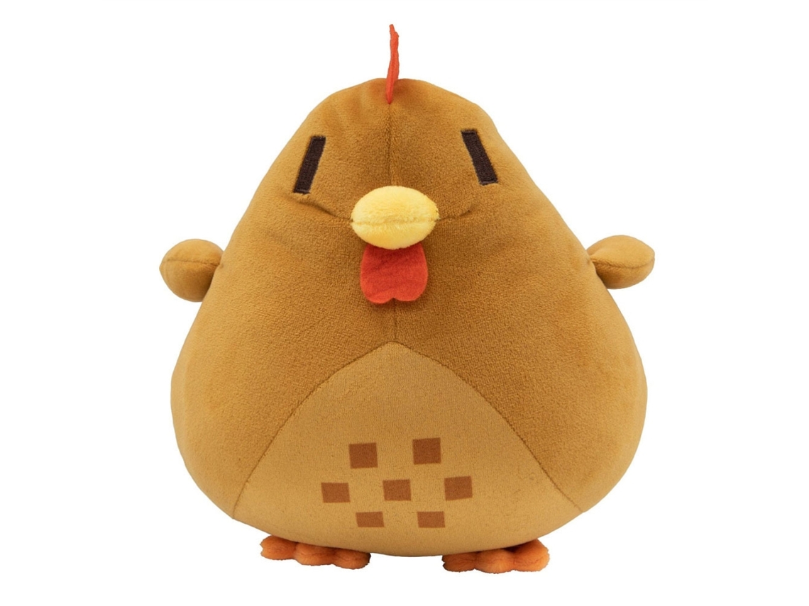 Peluche De Pollito De Dibujos Animados, Personaje De Videojuego Con Algodón Pp, Ideal Como Regalo De Cumpleaños Y Decoración.