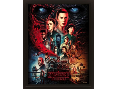Poster 3D STRANGER THINGS - Season 4