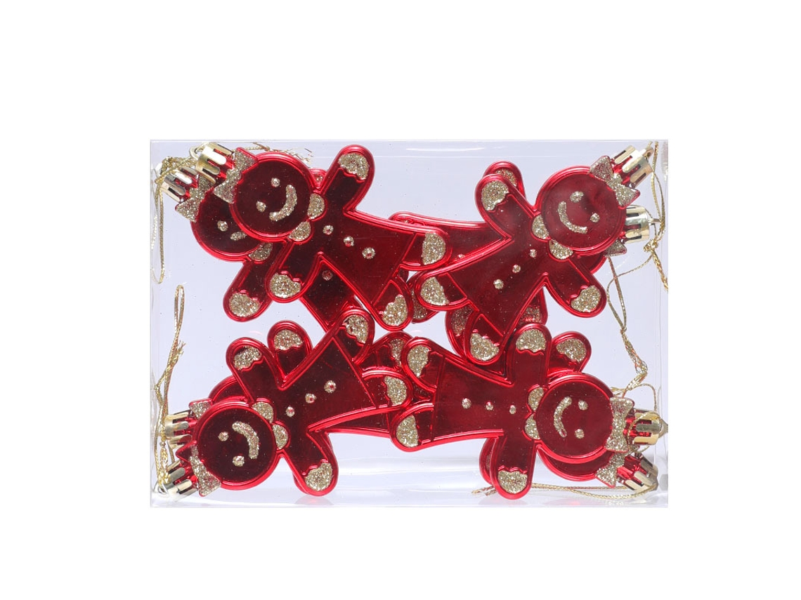 Adornos navideños, colgantes pequeños, regalos de Navidad, estilo Yunzii 13 (8 piezas)