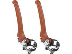 Manetas de freno para bicicleta, suaves y prácticas, 2 unidades, aleación de aluminio.