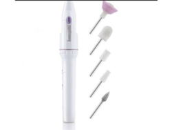 Set De Manicura Eléctrico, 4 Herramientas, Compacto, Fácil De Guardar