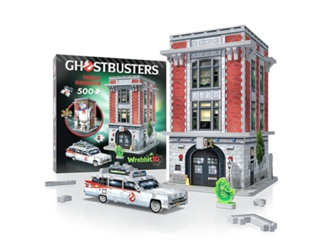 Puzzle 3D Estación de Bomberos Ghostbusters 500 Piezas WREBBIT