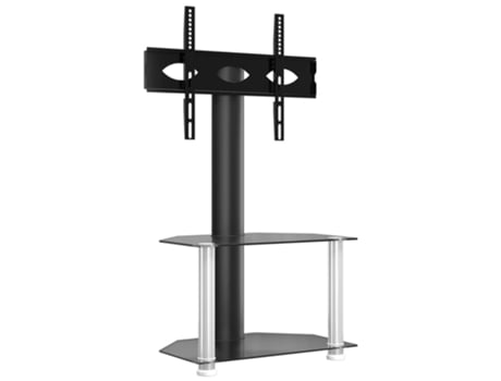 Mueble De Esquina Para Tv VIDAXL Negro Metal (65.5x40x101 cm)