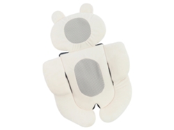 Cojín Para Asiento De Cochecito, Con Base Amortiguadora Y Antideslizante, Apto Para Portabebés Recién Nacidos (beige) Cuich