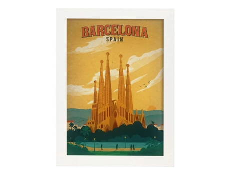 Poster NACNIC Vintage de Barcelona