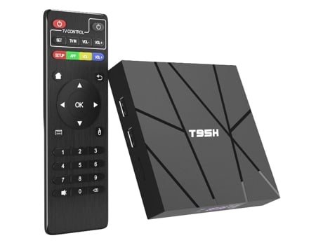 Box Smart TV YIZHOOD (Android 6K Ultra HD 1 GB RAM WiFi Negro)