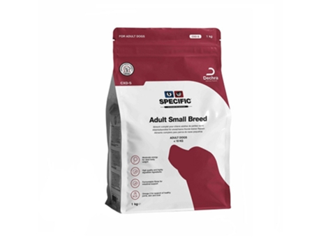 Alimento ESPECÍFICO para Cães Mini Adulto Raças Pequenas Cxd-S 1 kg