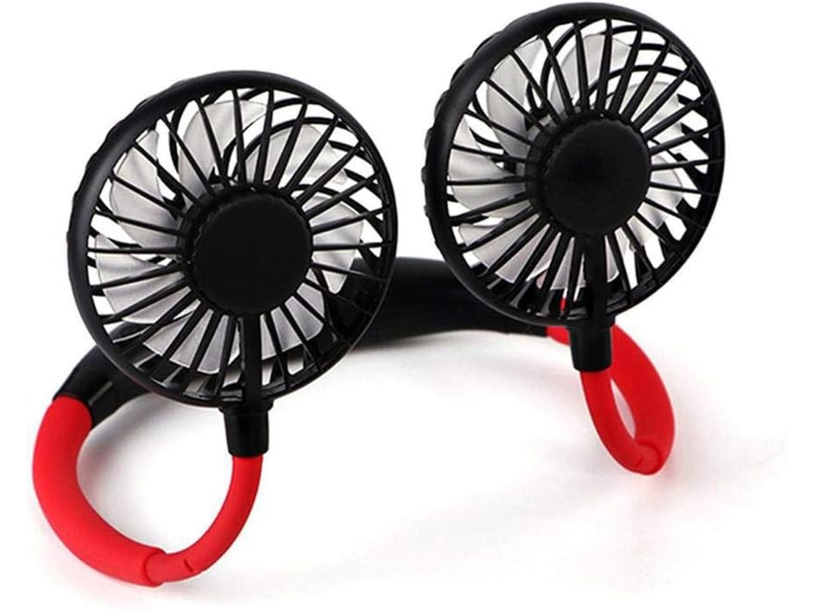 Ventilador 3 V 2000 Mah Silencioso Portátil Ajustable Recargable