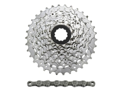 Casete con cadena SUNRACE M96 11-34 Shimano Nickel