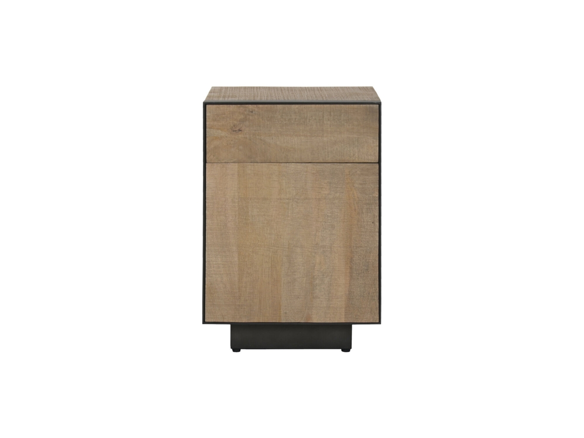 Mesita De Noche Mango Metal 45x44x65cm