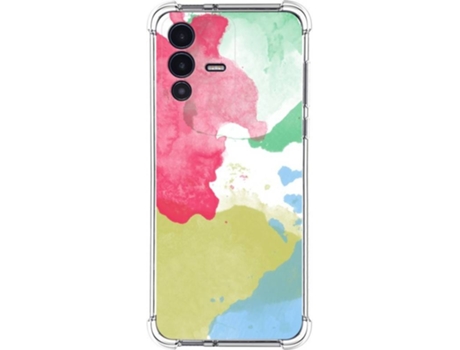 Carcasa para Vivo V23 5G TUMUNDOSMARTPHONE Dibujos Antigolpes Acuarela 02 Multicolor