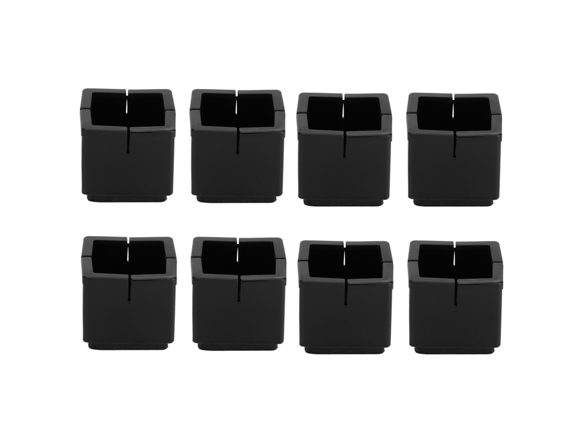 8 protectores de silicona para patas de muebles, cubiertas para patas de mesa y protección para el suelo.