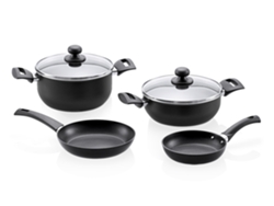 Batería de Cocina FLAMA Gocook Inducción (4 Piezas)