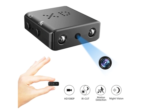 Mini Cámara Spy ENKERS 1080P Negro (9128607420630)