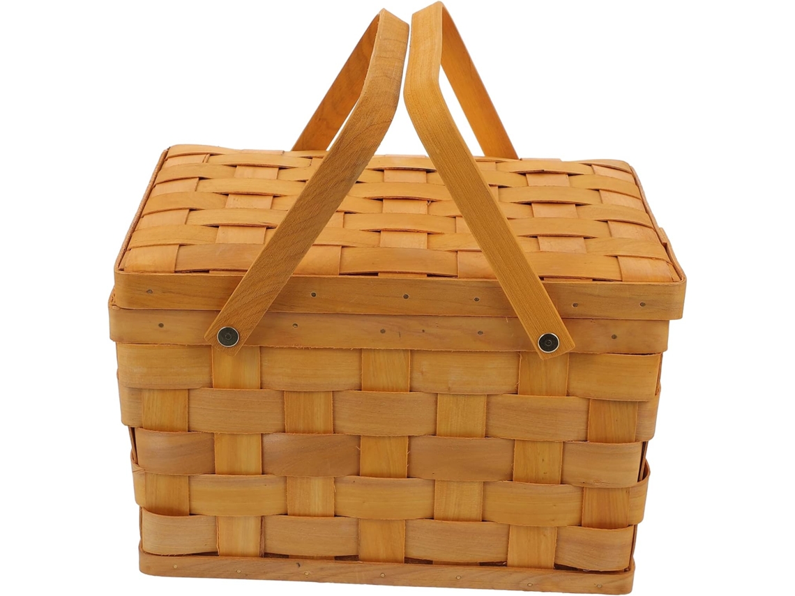2 Piezas Panier Pique- Tressé Coutellerie Cintre Plateaux De Frutas Para Servir La Fête Perruche ...