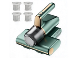 Removedor De Ácaros Aspirador, Sucção De 14 Kpa,iluminação Uv, Equipado Com 4 Filtros (verde) Czhhmart