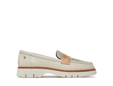 Mocasines de Mujer PIKOLINOS Henares Mocasine Taglia Piel Beige (41)