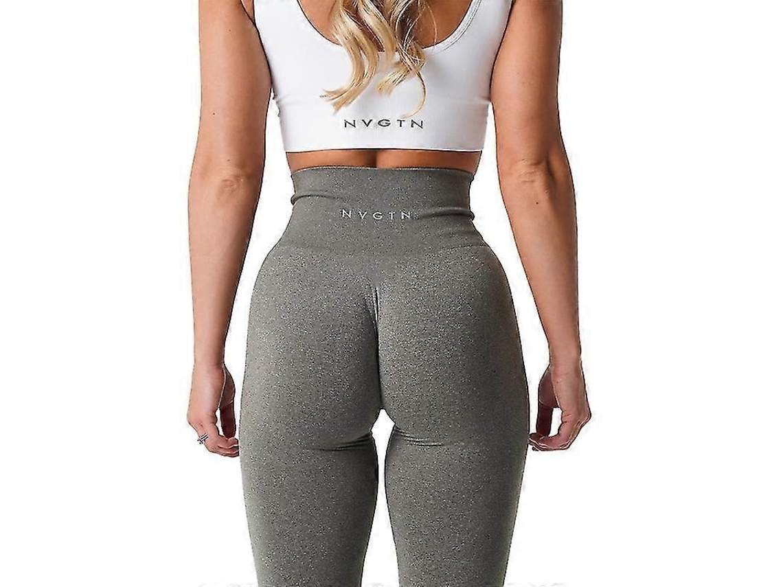 Leggings Sin Costuras, Bragas Nvgtn, Mallas Elásticas Transpirables De Spandex Para Mujer, Ideales Para Fitness Y Realzar Las Caderas.