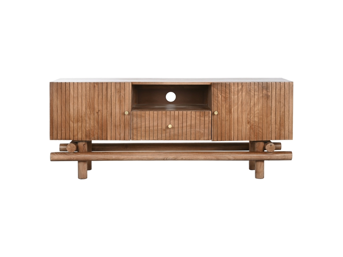 Mueble para TV Alexandra House Living en madera de mango natural (145x42x60cm)