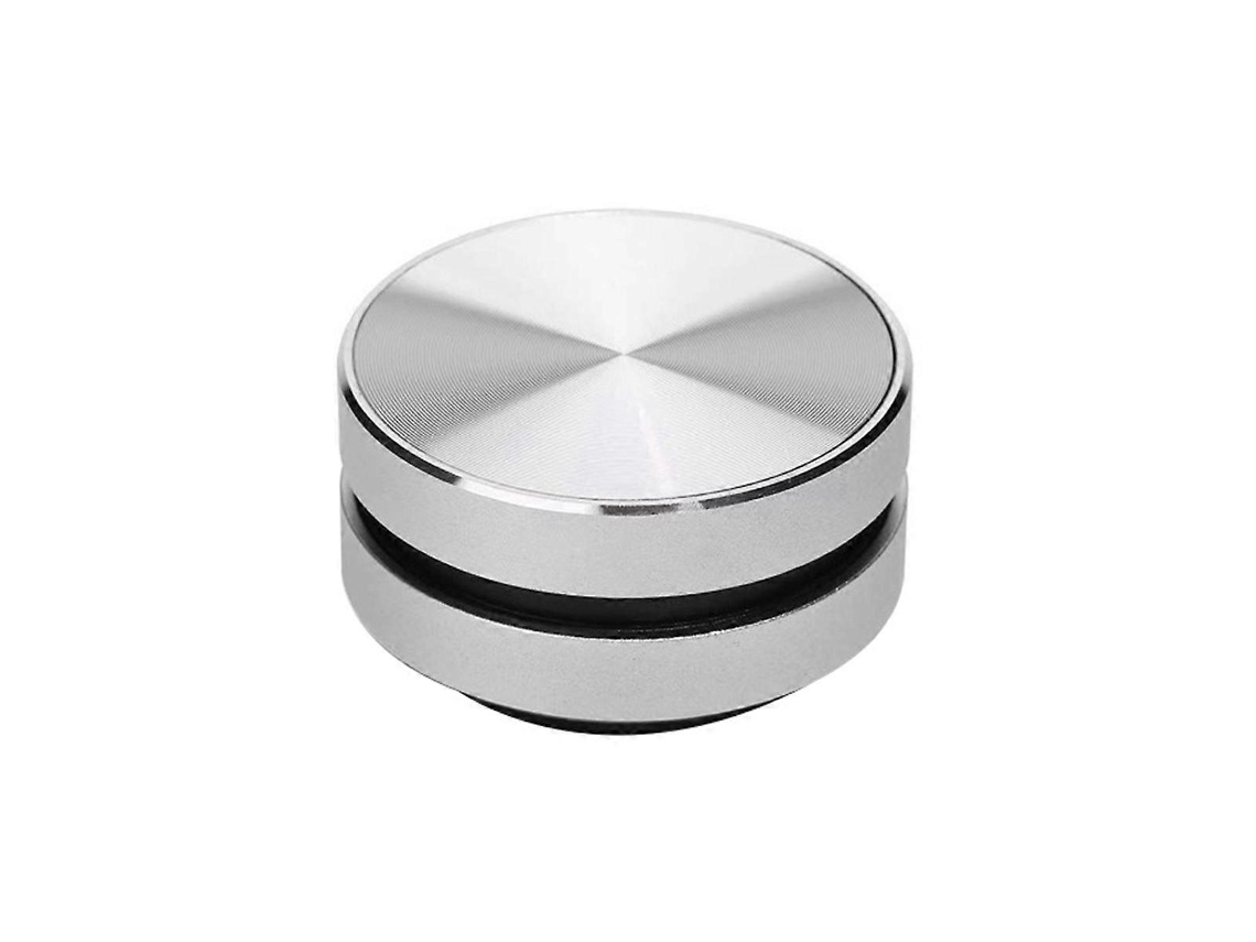 Minialtavoz Bluetooth portátil convierte cualquier cosa en un altavoz inalámbrico mediante inducción de vibración por conducción ósea Rosewell (plateado)