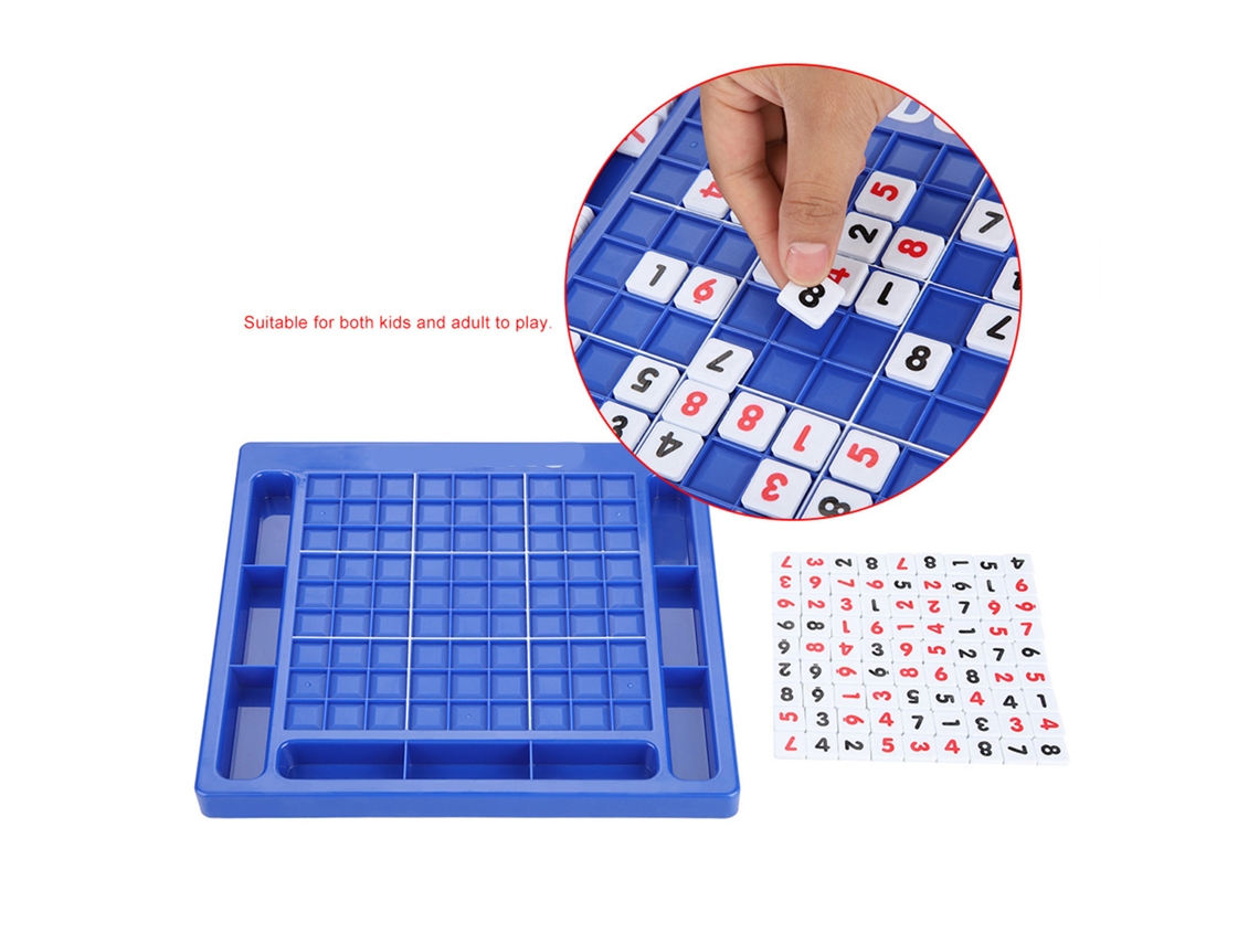 Juego De Mesa Sudoku Con Dados Numéricos: Juguete Educativo De Matemáticas Para Niños Y Adultos.