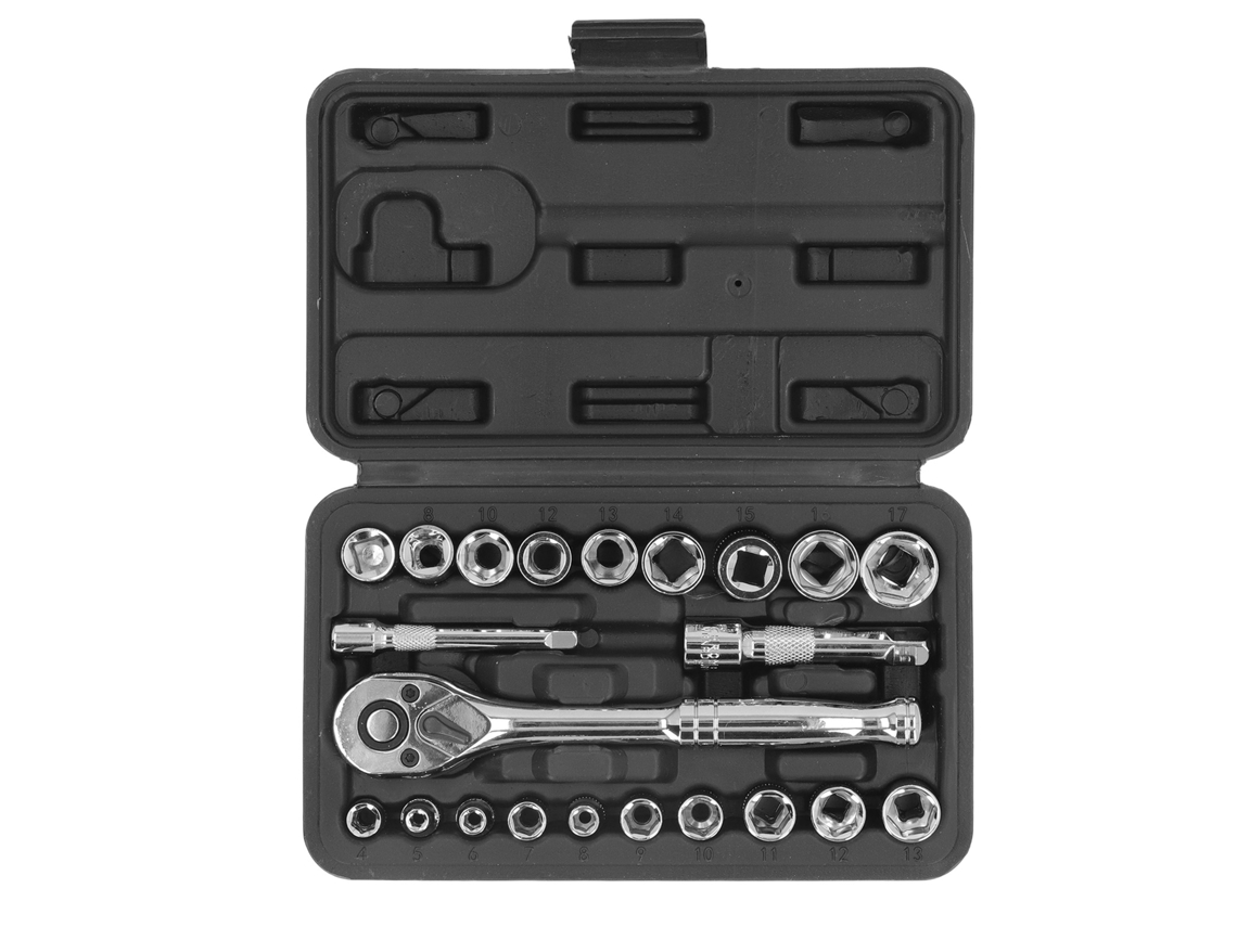 Juego De Llaves Hexagonales De Flecha De 3/8" Y 1/4" Con Varilla De Extensión, Llave De Carraca Reversible, 72 Dientes Para Reparaciones Automotrices.