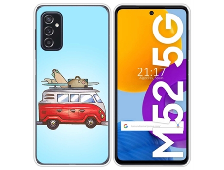 Carcasa Samsung Galaxy M52 5G TUMUNDOSMARTPHONE Dibujos Multicolor