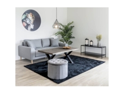 HOUSE NORDIC Soporte Para Tv Con 2 Estantes Avery Negro