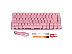 Teclado Mecânico Usb 82 Teclas Luz Branca 8 Modos Acessório De Computador Para Win Xp/os X