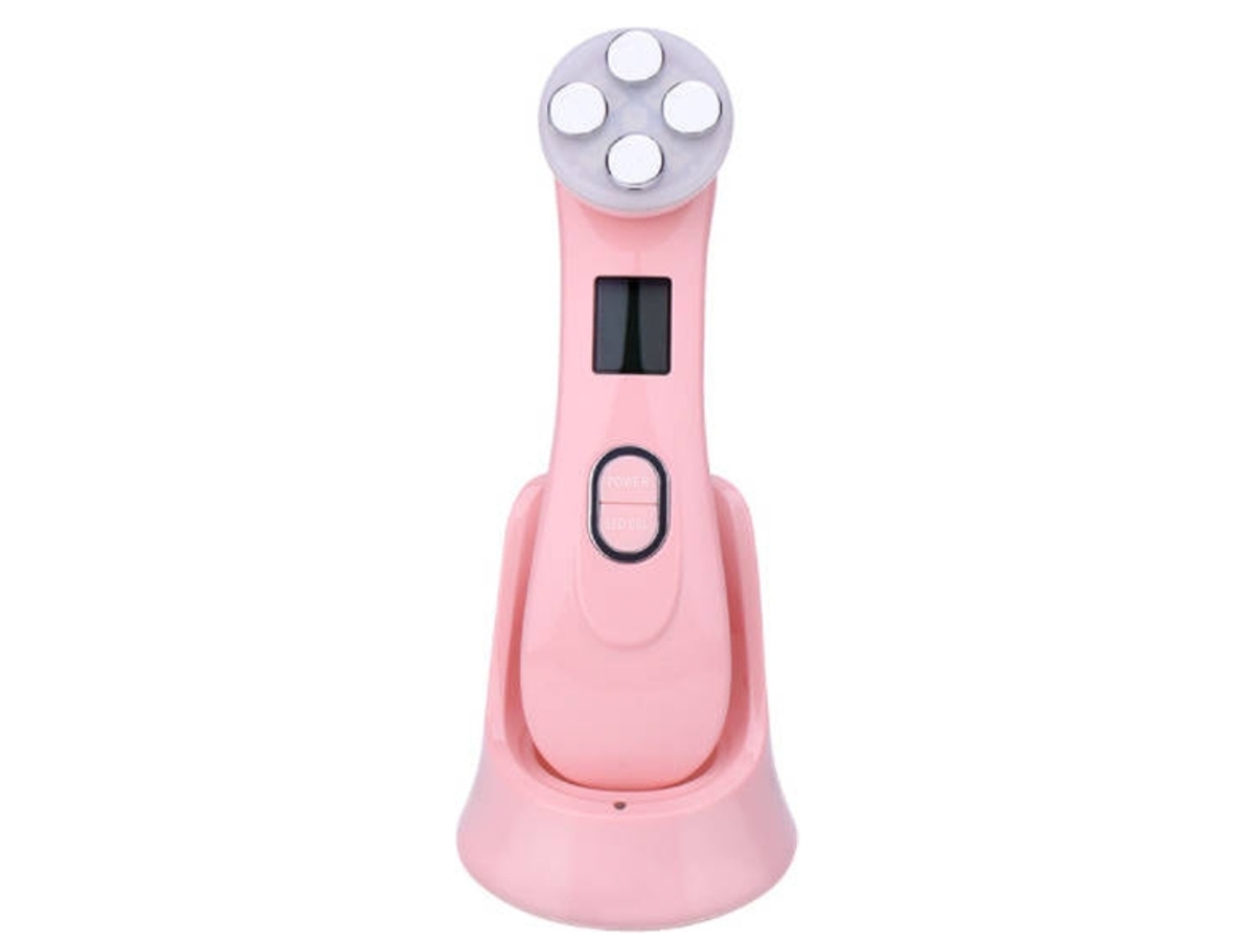 Dispositivo de estiramiento de la piel 5 en 1 Dispositivo de belleza con fototerapia LED Masajeador facial Cuidado de la piel Yemaesre