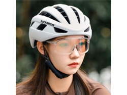 Óculos De Ciclismo Fotocromáticos Rockbros Sp350 Pretos Com Lentes Hd Antiembaçantes E Armação Grande Para Esportes Ao Ar Livre Com Proteção Uv400