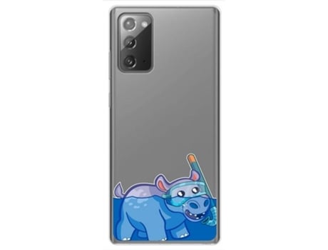 Carcasa Samsung Galaxy Note 20 TUMUNDOSMARTPHONE Dibujos Transparente Multicolor